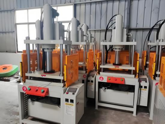 隆華合金壓鑄件 液壓切邊機100T