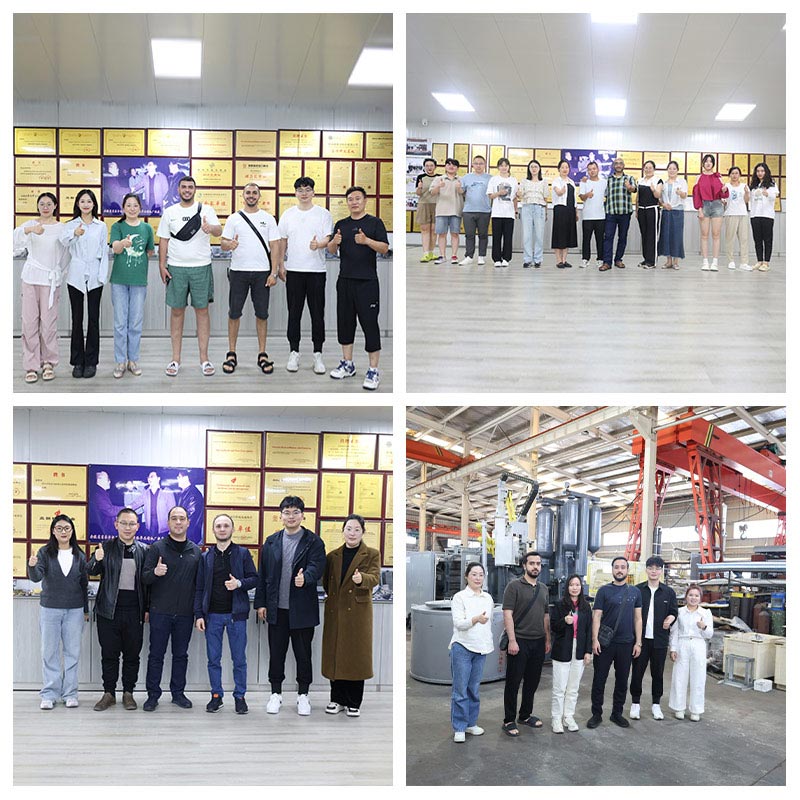 歡迎國(guó)際客戶(hù)蒞臨隆華工廠(chǎng)參觀(guān)！