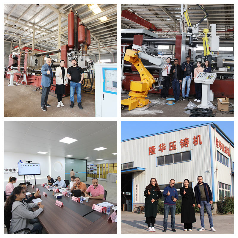 歡迎國(guó)際客戶(hù)蒞臨隆華工廠(chǎng)參觀(guān)！